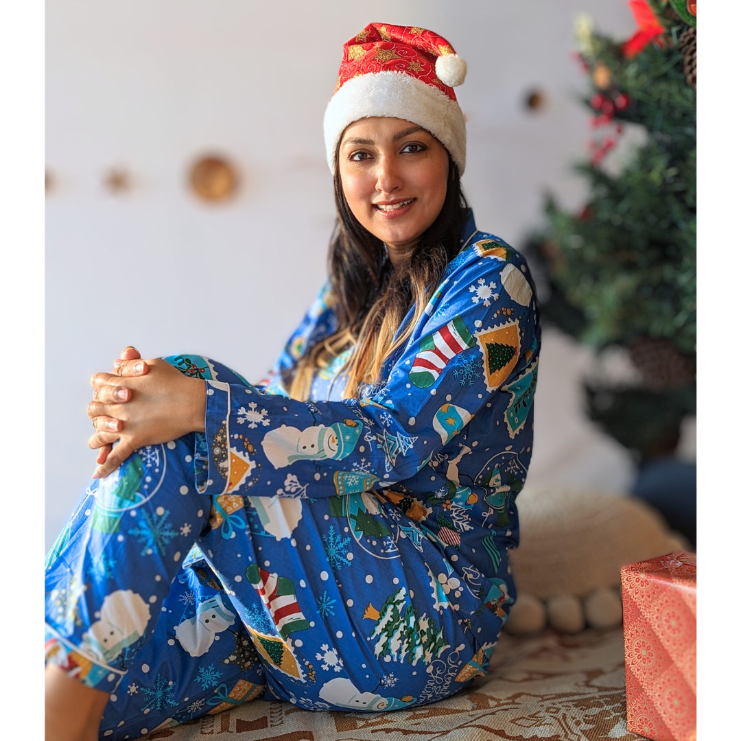 Christmas pj 2024 set womens