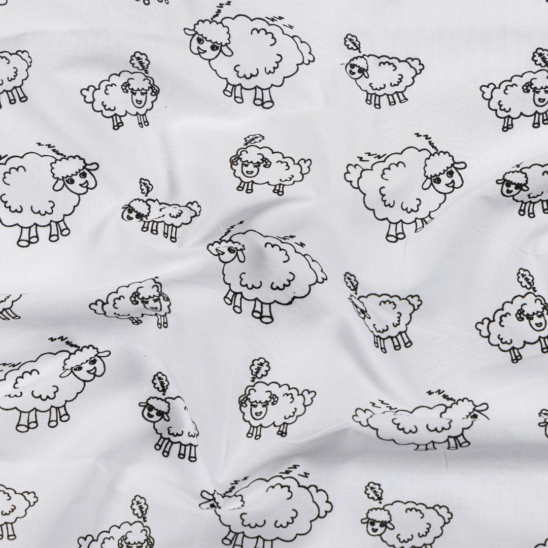 Cotton Fabric | Counting Sheep