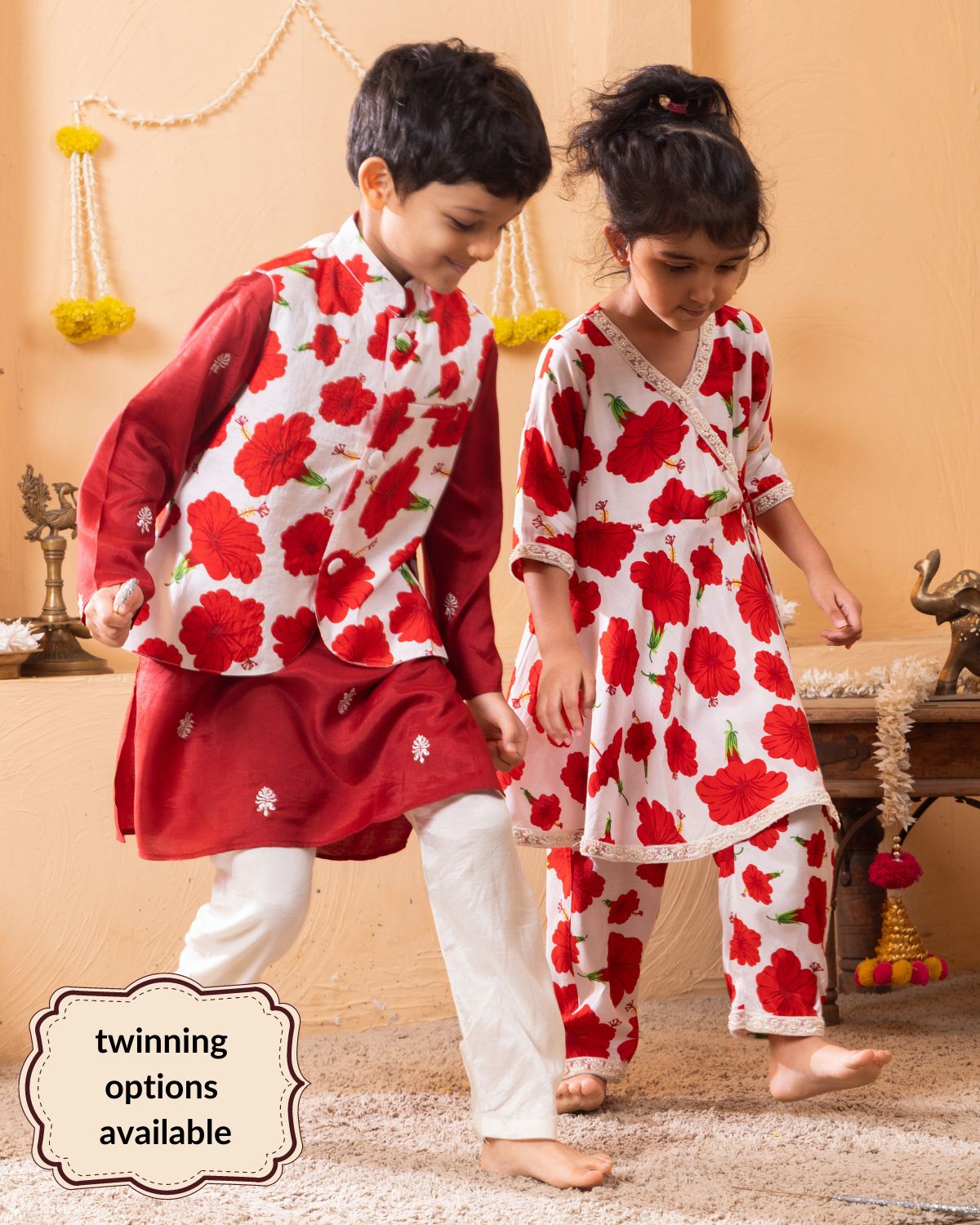 Silk Jacket-Kurta-Pajama 3 pc set, Boys, Men | Jabakusum