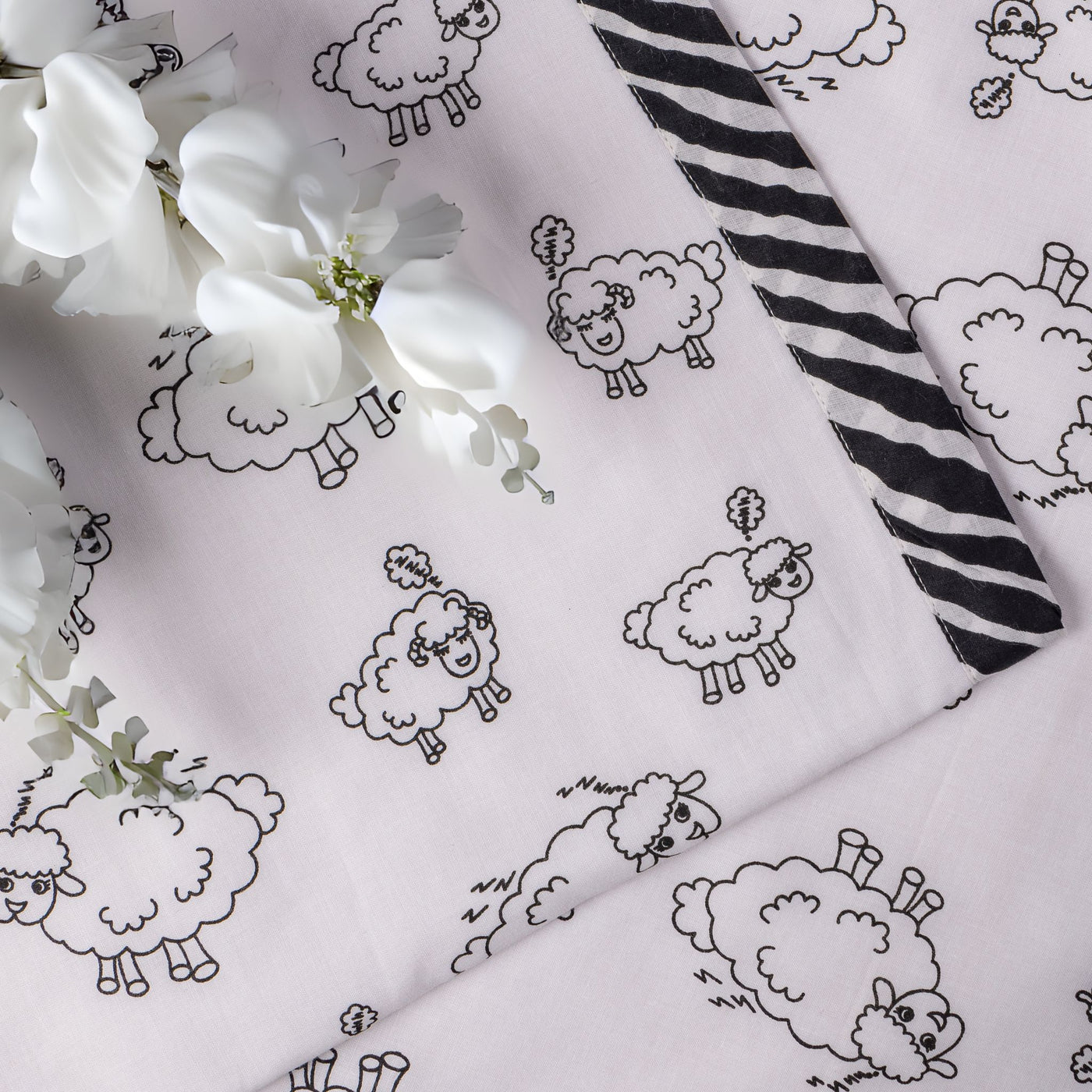 Cotton Baby Blanket - Counting Sheep (0-2Y)