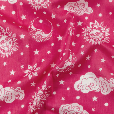 Cotton Malmal Fabric | Nayantaara Pink